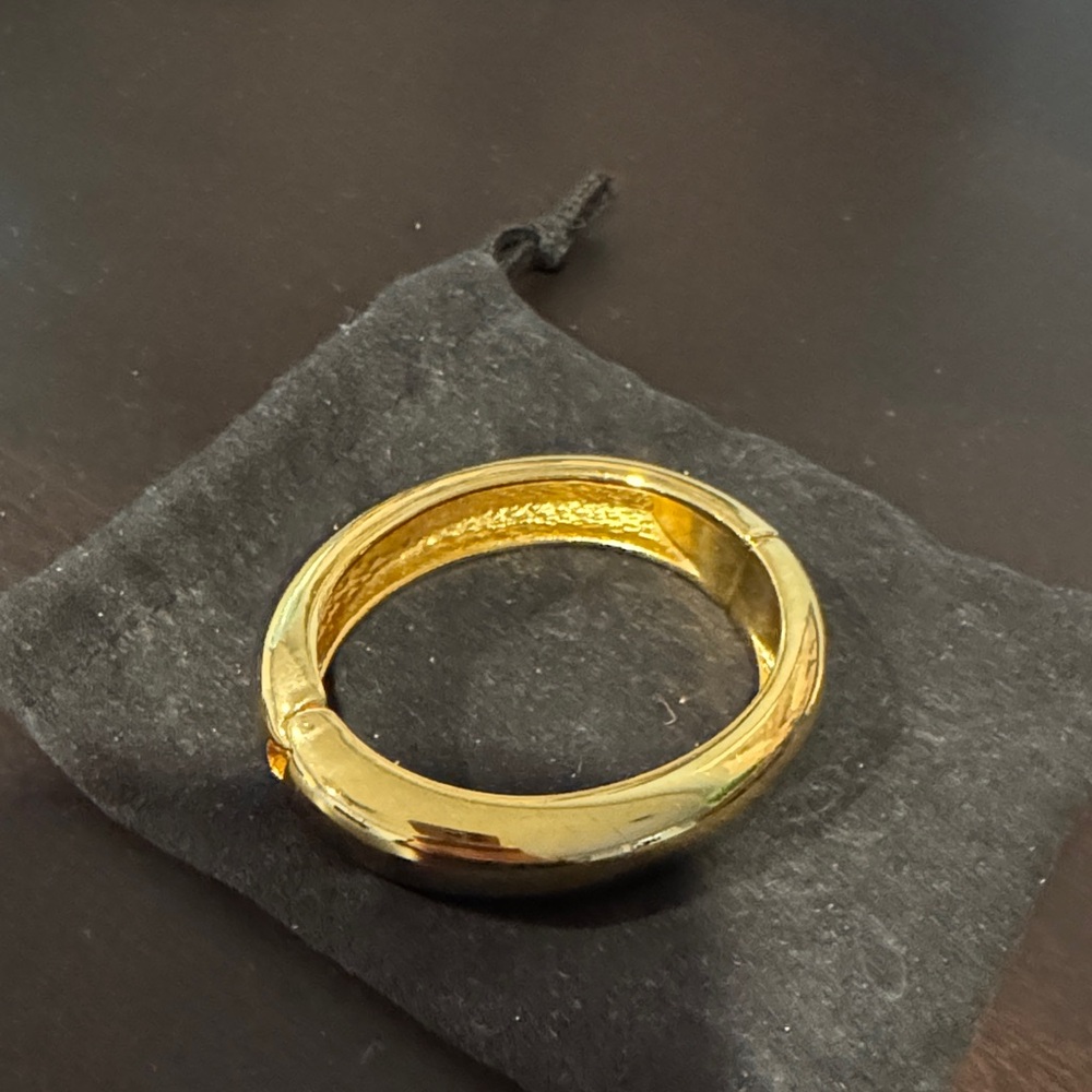 J. Crew Gold Bangle Bracelet